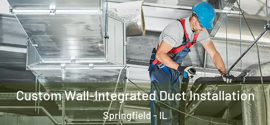  Custom Wall-Integrated Duct Installation Springfield - IL
